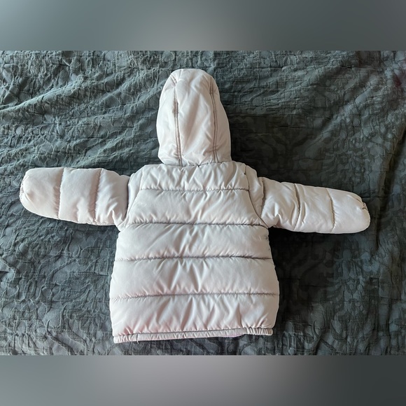 Carters puffer coat with fleece lining EUC - Picture 2 of 3